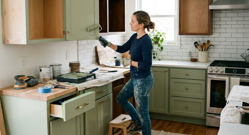 Cabinet Drawer Remodeling in Bloomington, IN