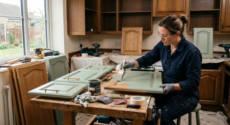 Oak Cabinet Remodeling in Terre Haute, IN