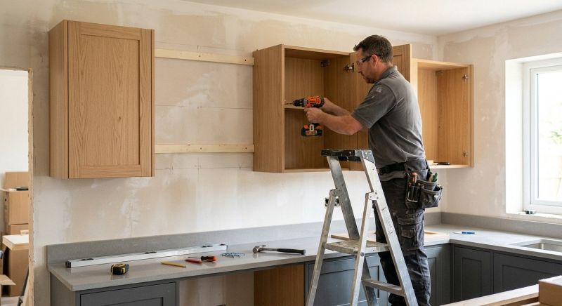 Pine Cabinets Installation in Terre Haute, IN