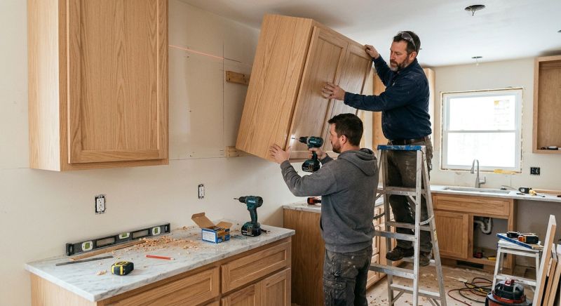 Wood Cabinet Installation in Cincinnati, OH